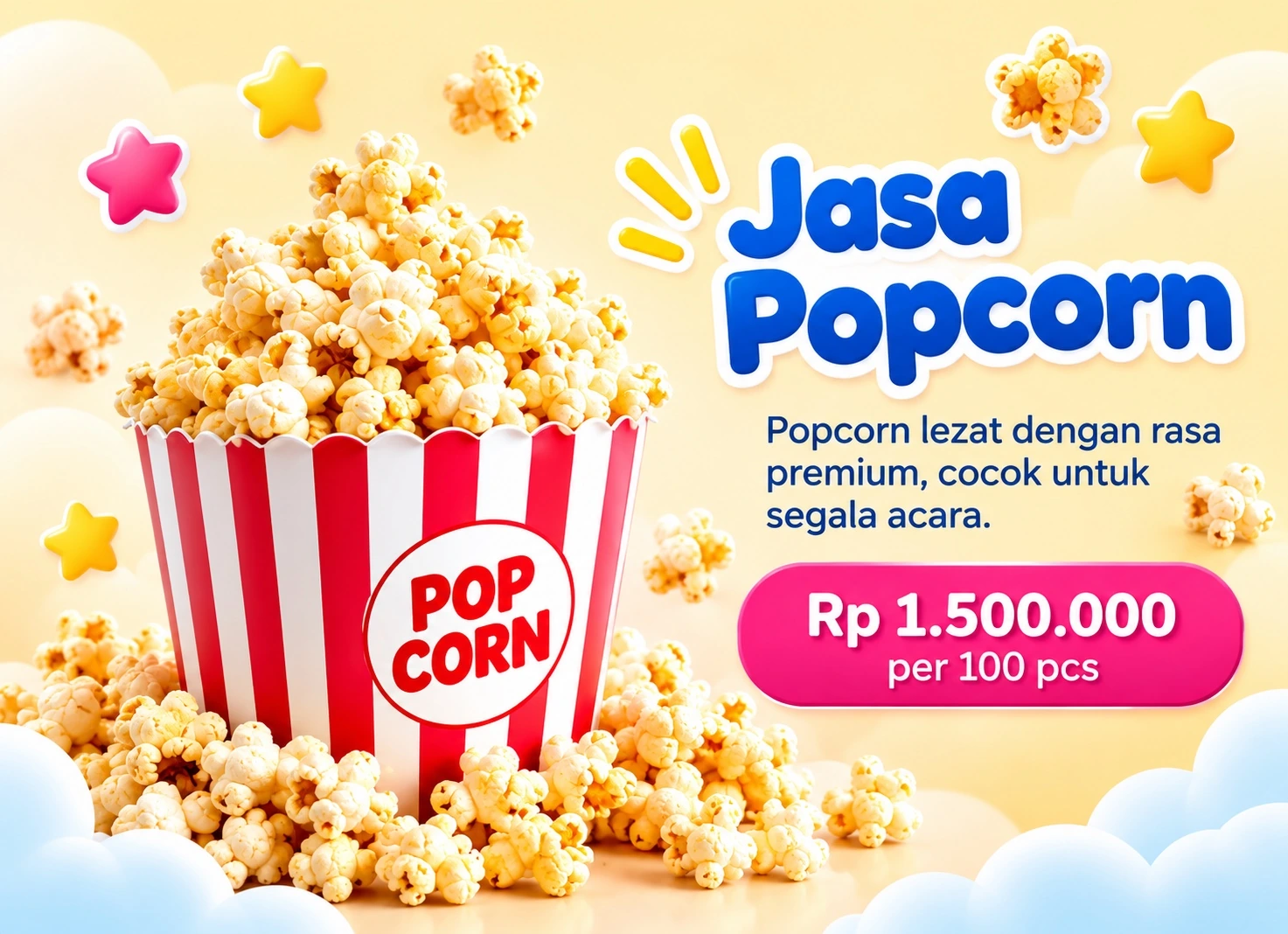 Jasa Popcorn Pestaku.com
